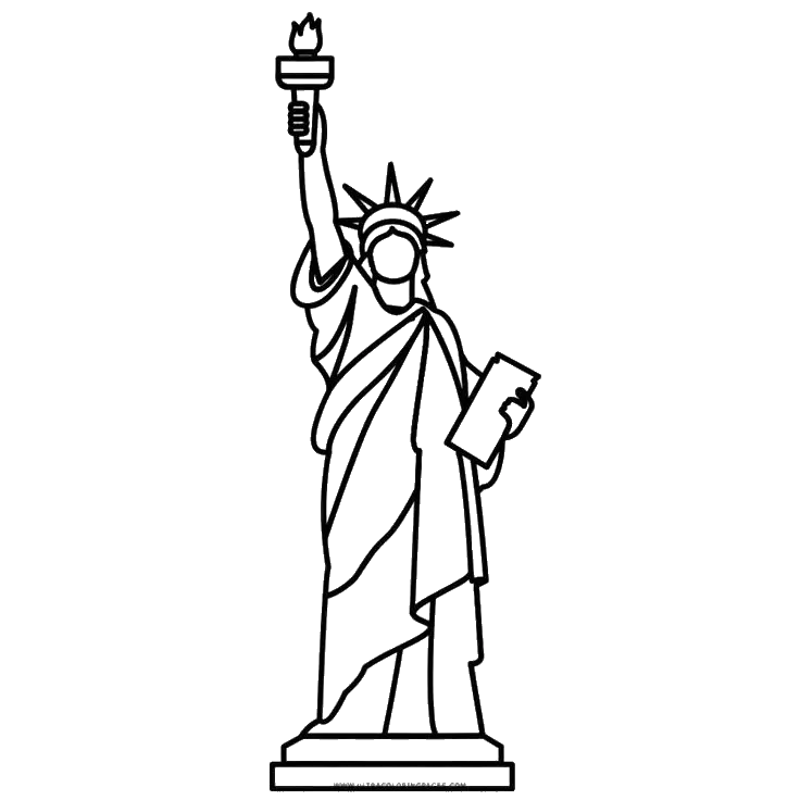 Statue of Liberty Drawing Png