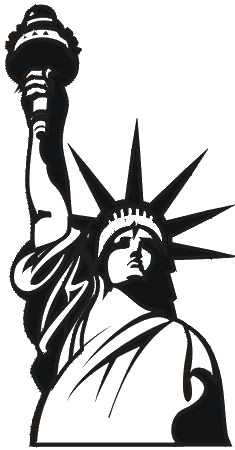Half Statue of Liberty Icon Png