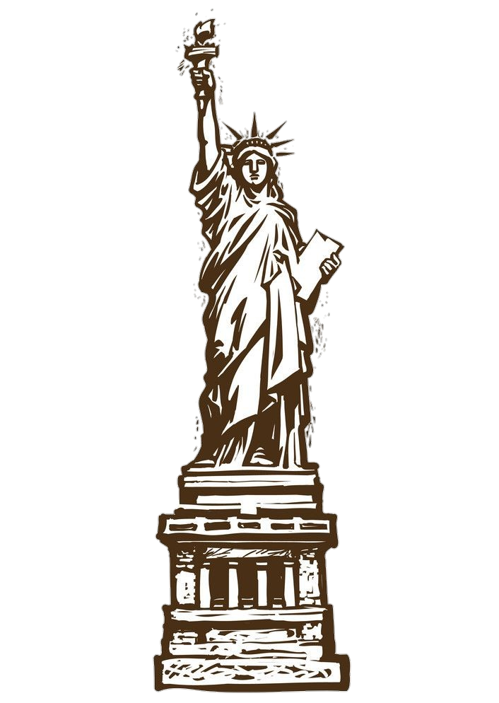 Statue of Liberty Vector Png