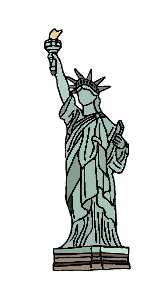 Statue of Liberty clipart Png