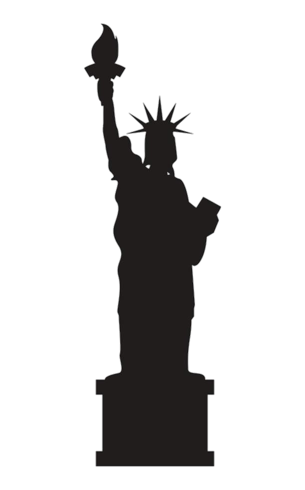 Statue of Liberty Silhouette Png