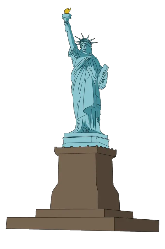 Statue of Liberty clipart Png