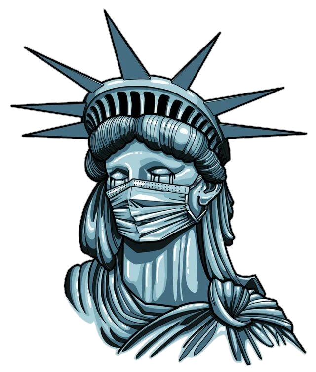 Statue of Liberty Using Mask clipart Png