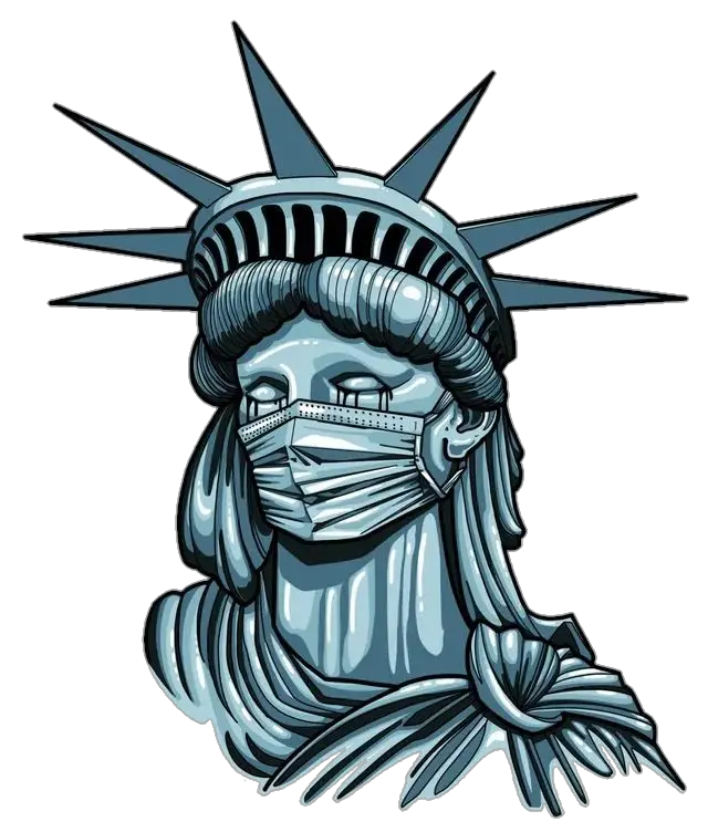 Statue of Liberty Using Mask clipart Png