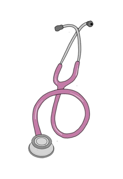 Pink Stethoscope clipart Png