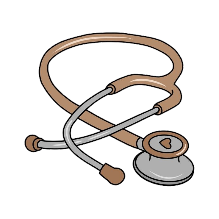 Brown Stethoscope clipart Png