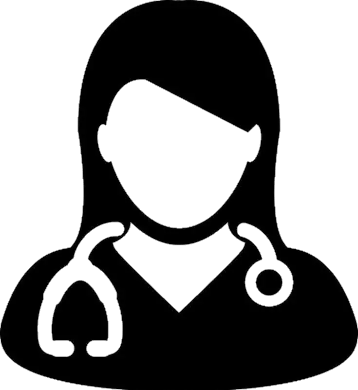 Stethoscope holding Nurse Icon Png