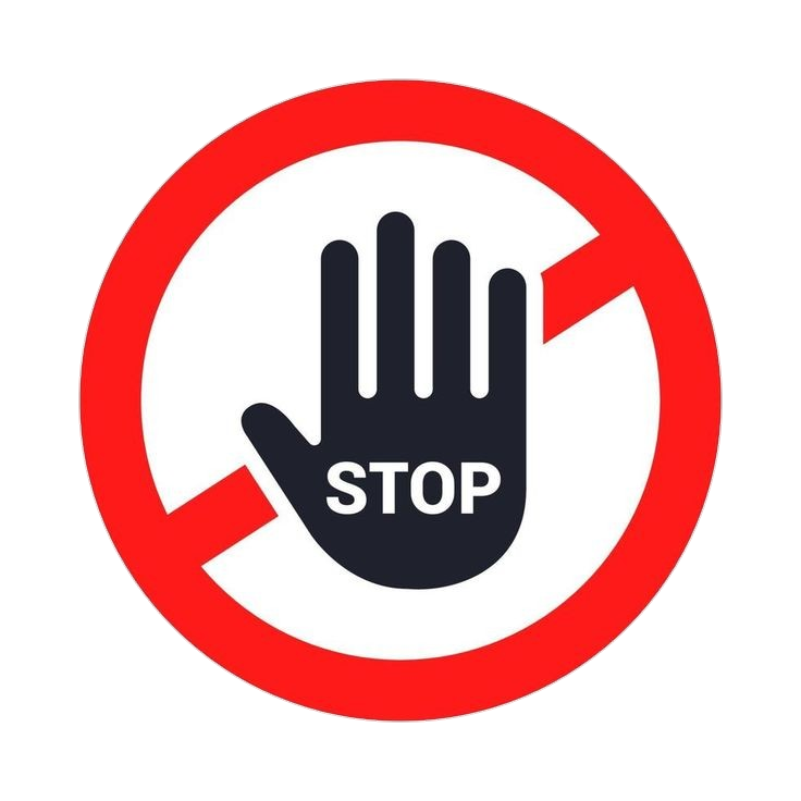 Stop Sign, Traffic Sign, Logo, Line, Hand, Gesture, Finger, Symbol png |  Klipartz