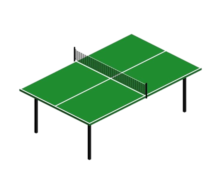 Table Tennis Green Table Vector Png