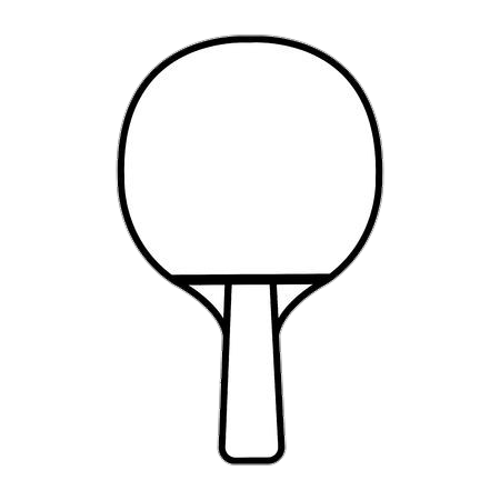 Table Tennis Racket Icon Png