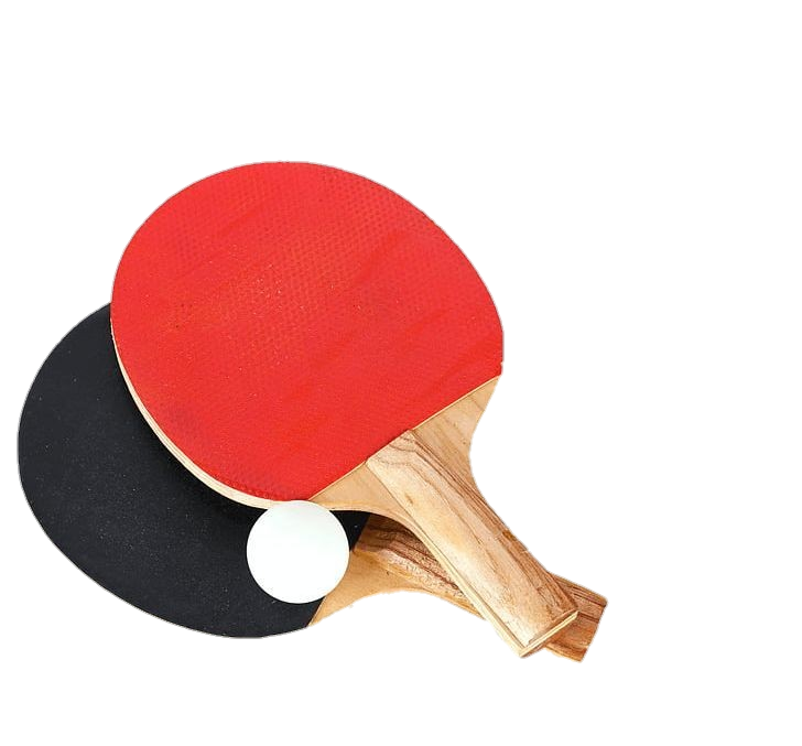 Table Tennis Rackets and ball Png