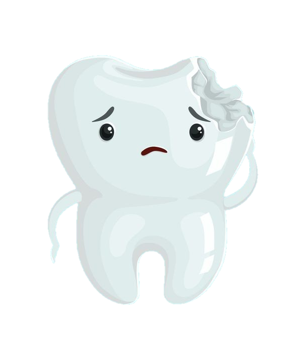 Damage Teeth Clipart Png