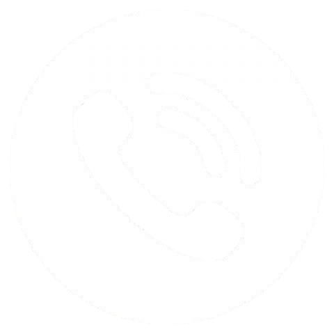 White Telephone Call Icon PNG