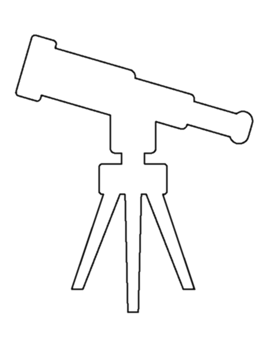Telescope Outline Png
