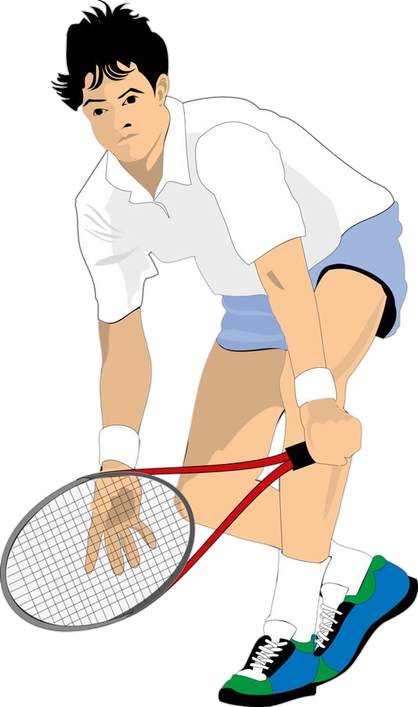 Tennis Player clipart Png
