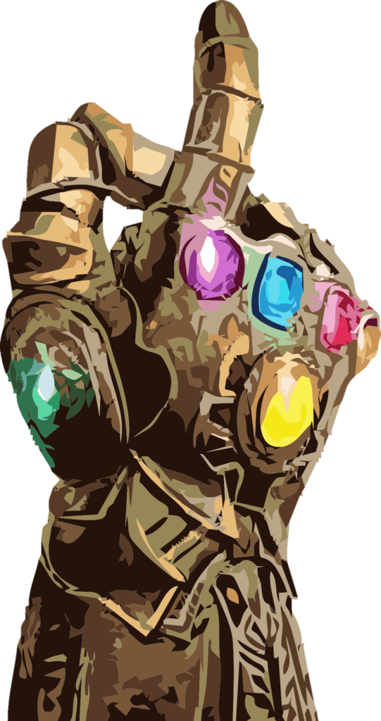 Thanos Hand Clipart png 