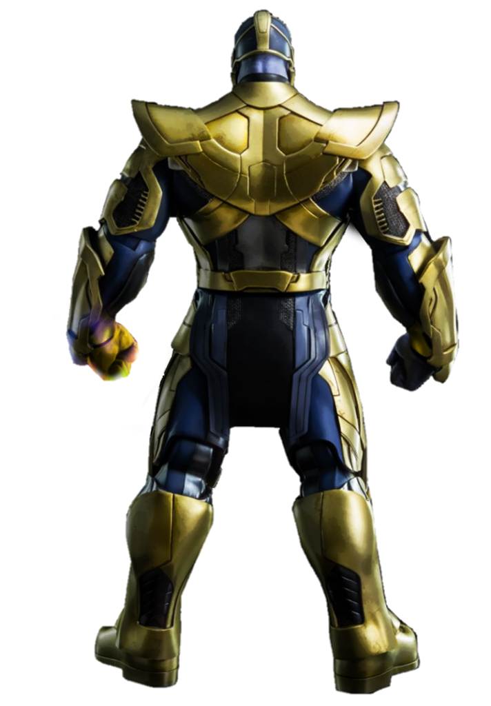 Thanos back view png 