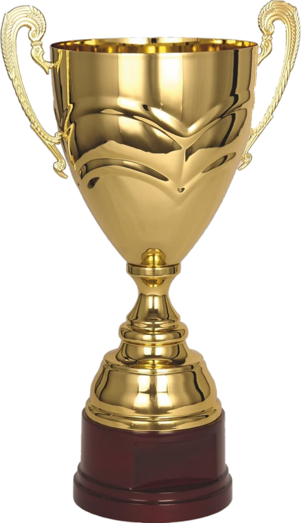 Golden Trophy Png Image