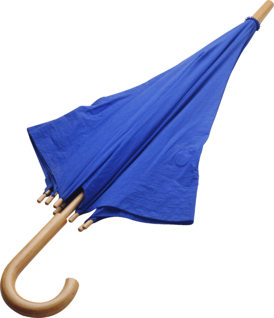 Blue Umbrella Png
