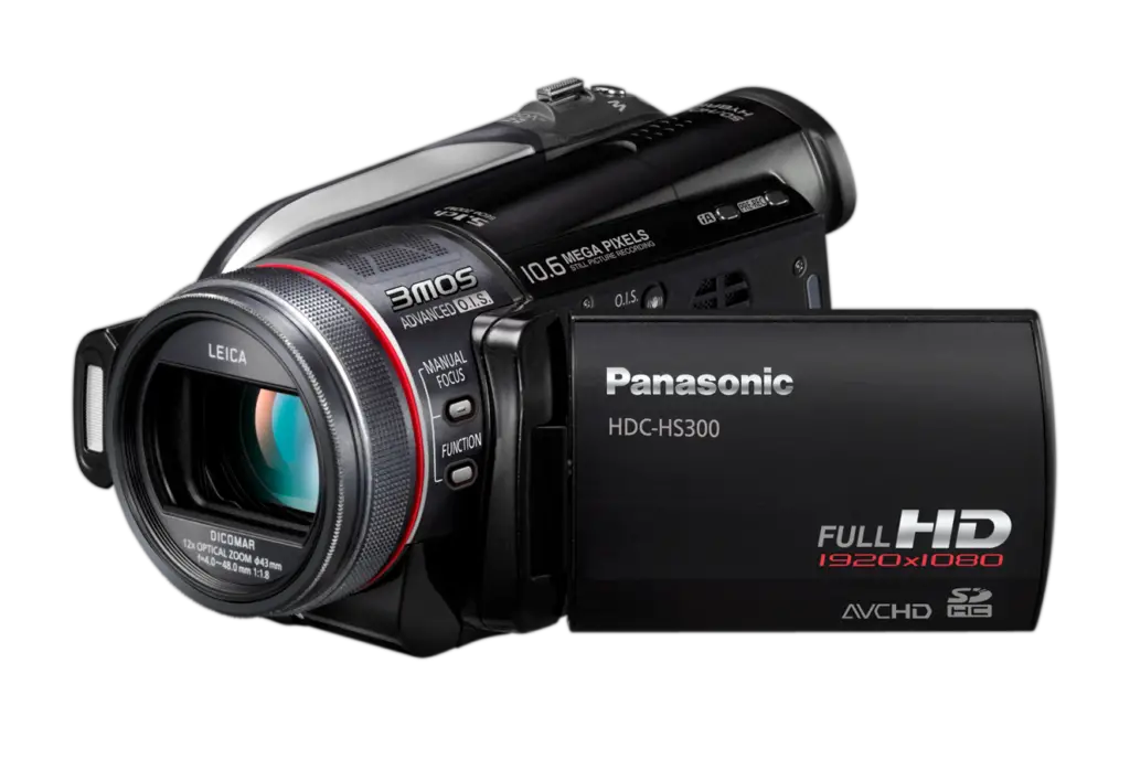 Panasonic Full HD Video Camera Png