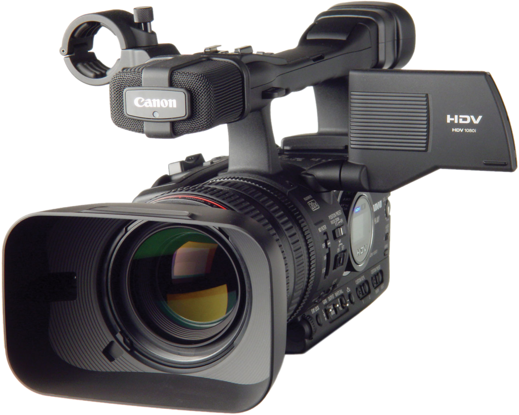 Canon HDV Video Camera Png