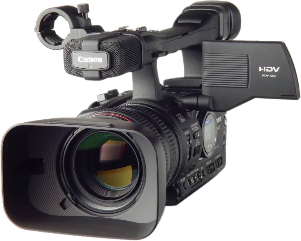 Canon HDV Video Camera Png