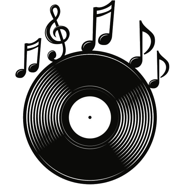 Musical Vinyl Record Png