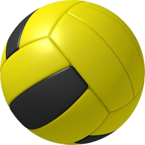 High-Resolution Volleyball Png