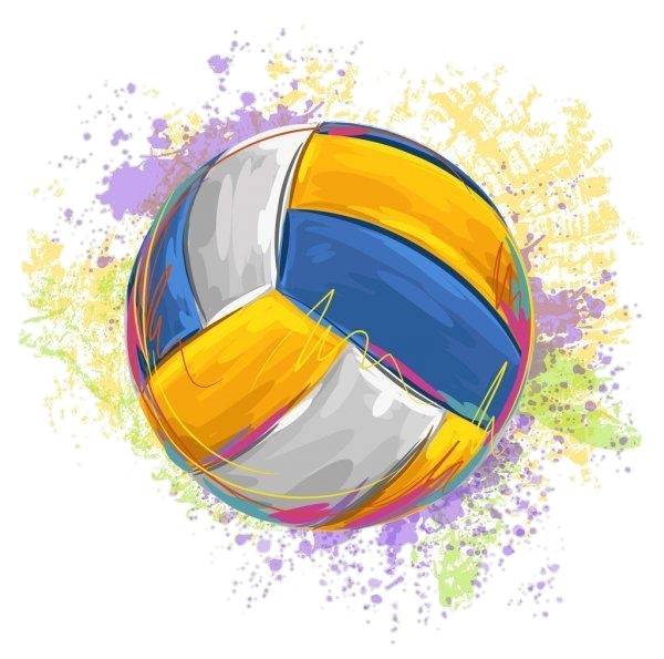 Watercolor Volleyball Png