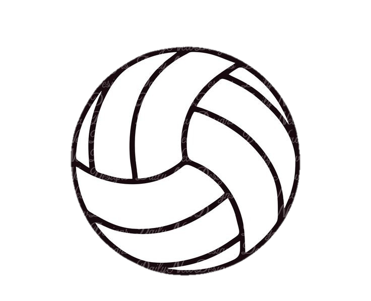 Volleyball Drawing Png