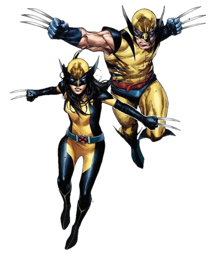 Men and Women Wolverine PNG