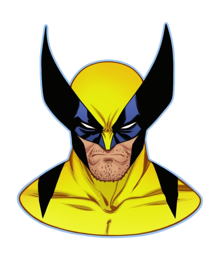 Wolverine Face Logo png 