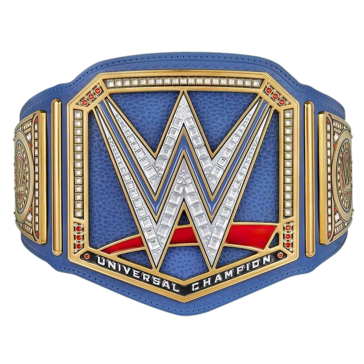 WWE Blue Universal Champion Belt Png
