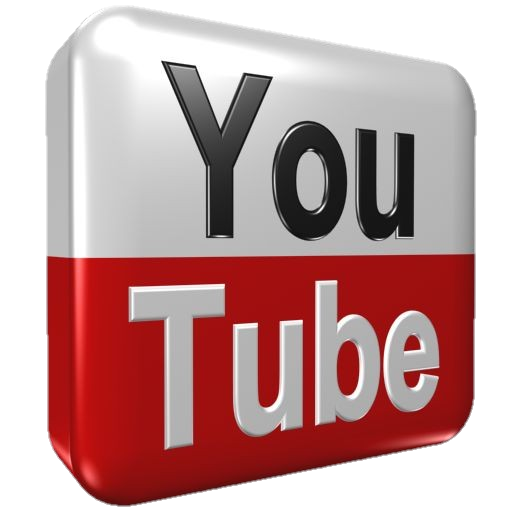 3D YouTube Logo Png 