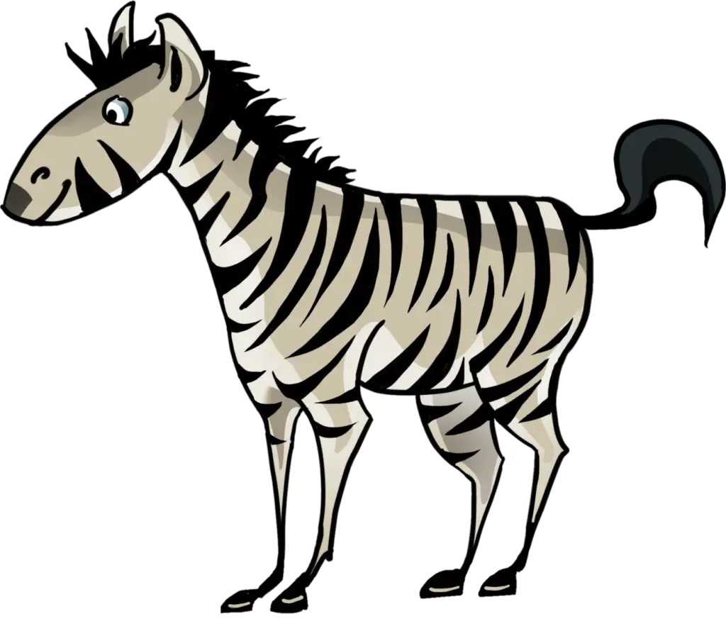 Watercolor Zebra Png