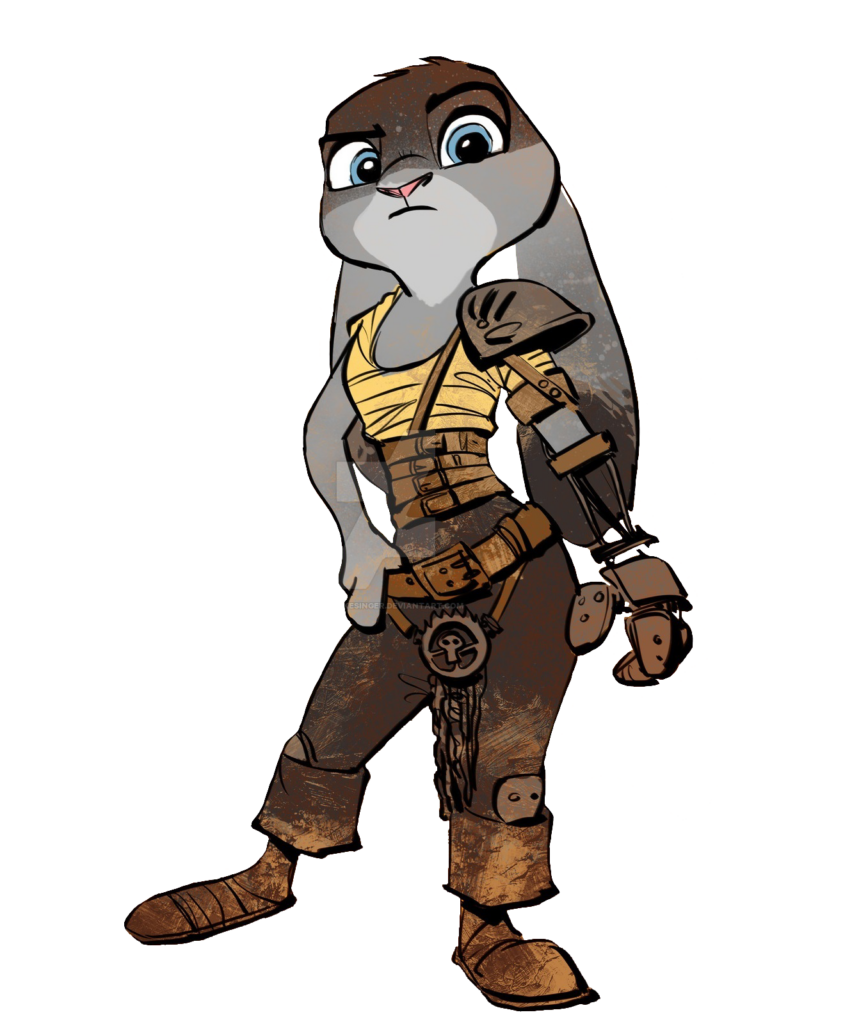 Cool Judy Hopps clipart PNG