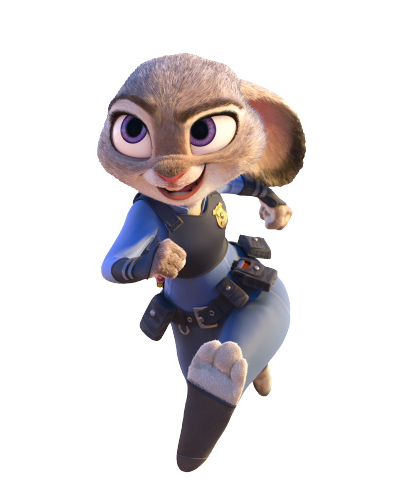 Judy Hopps Running PNG