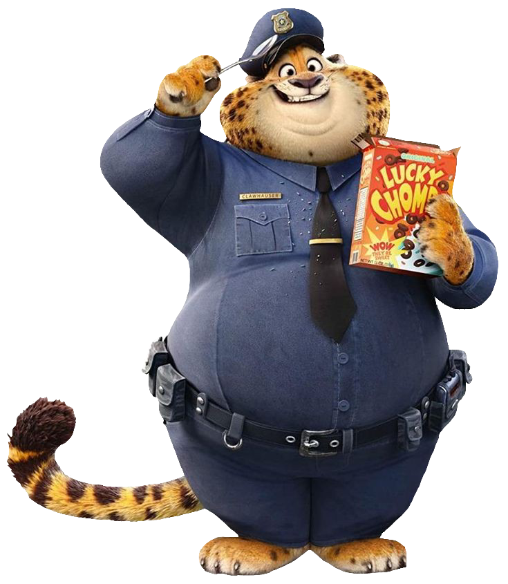 Zootopia Officer Clawhauser PNG