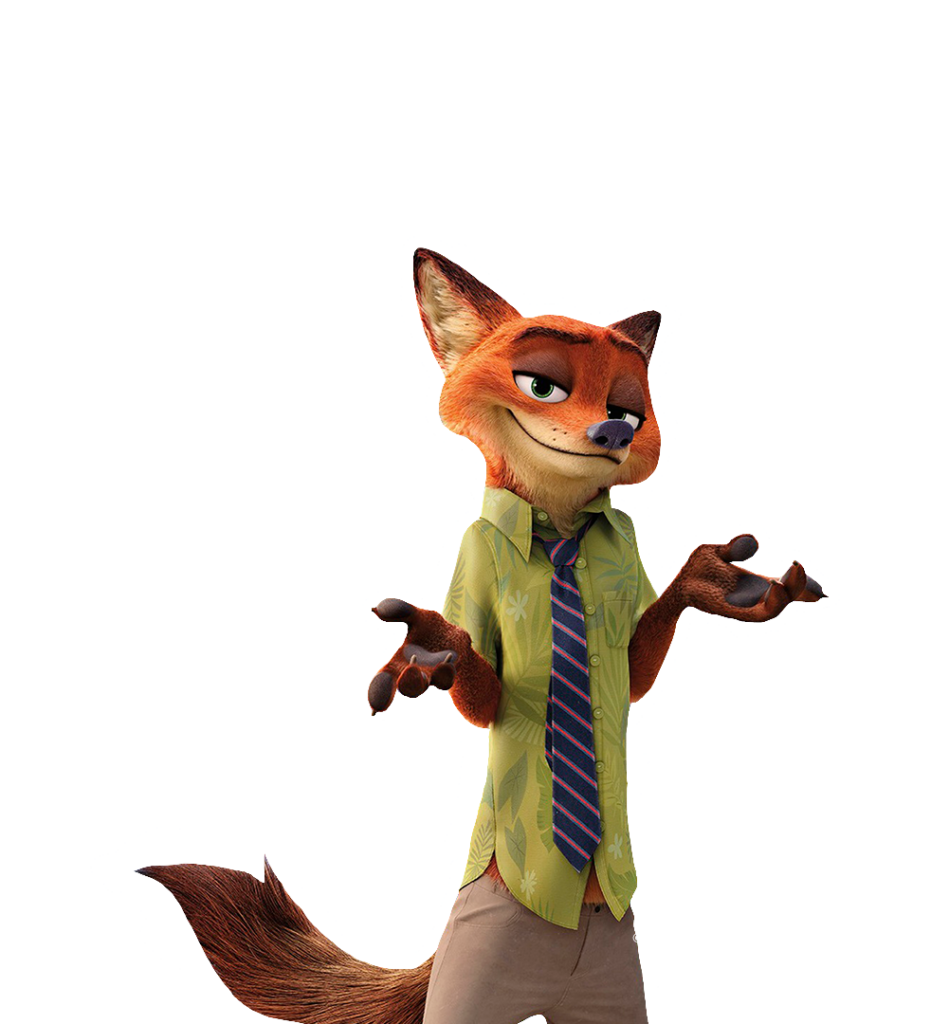 Zootopia Nick Wilde PNG