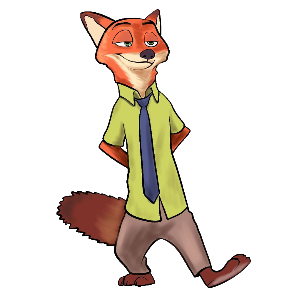 Zootopia Nick Wilde Drawing PNG