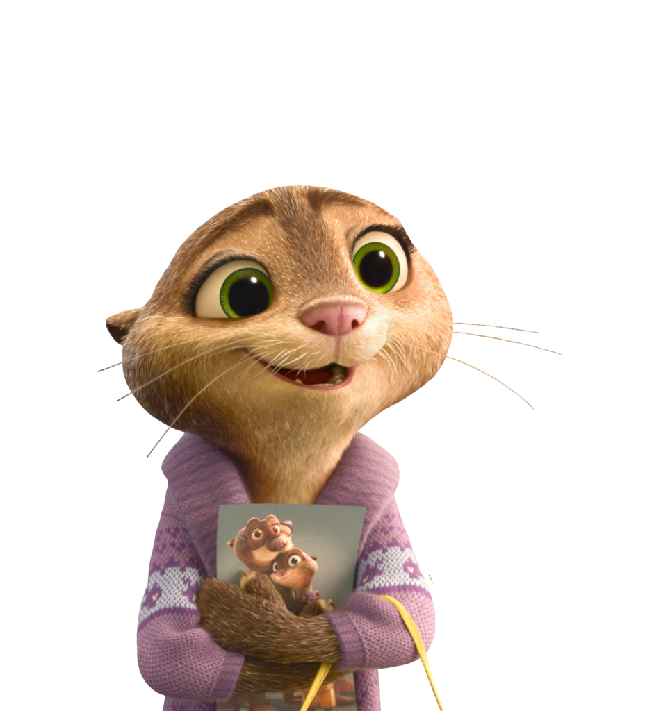 Zootopia Mrs. Otterton PNG