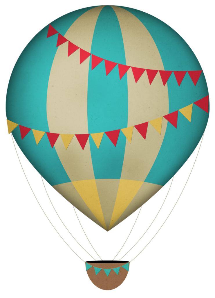 Hot Air Balloon Vector Png