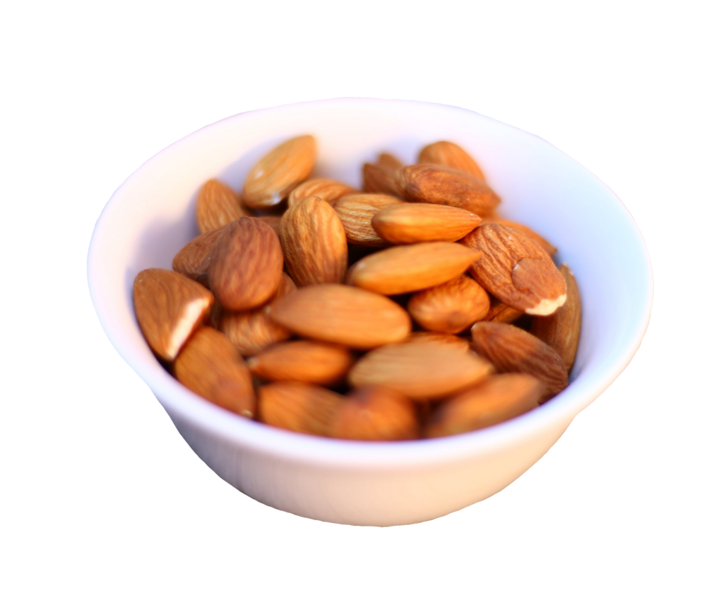 Almonds in Bowl Png