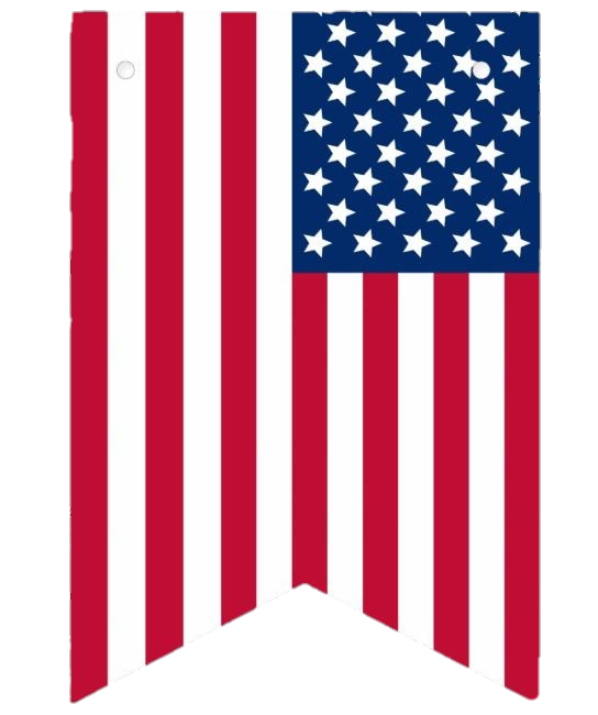 American Flag Png Design 