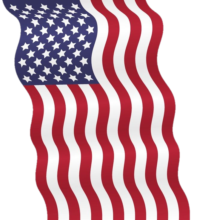 American Flag Png vector design 