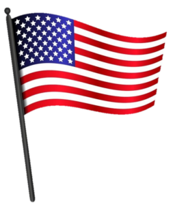 USA flag PNG transparent image download, size: 522x597px