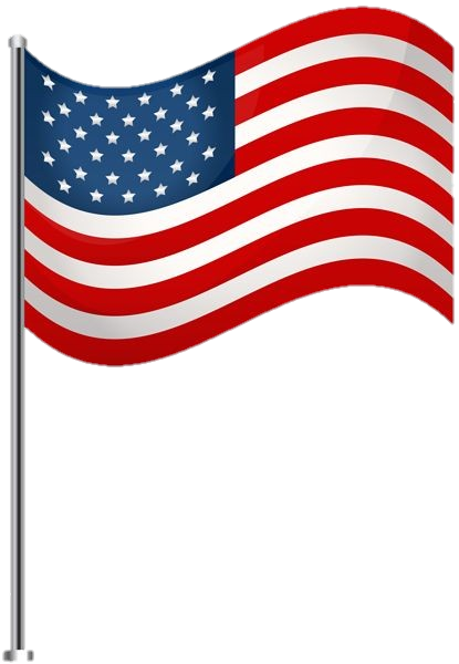Small American Flag Png