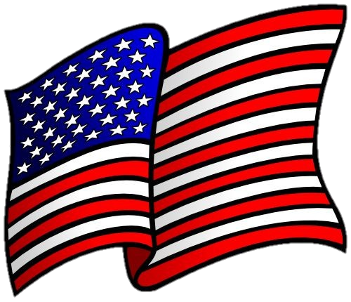 American Flag Png Clipart Image