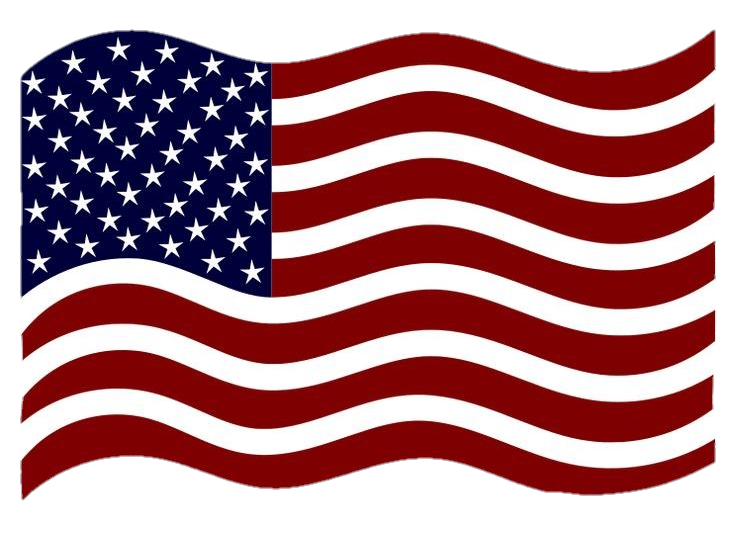American Flag Png Vector 