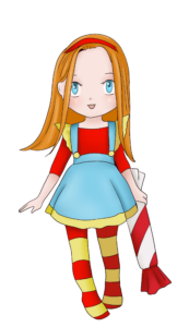 Anime Girl Toy Png